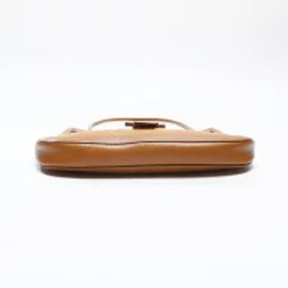 Gucci leather brown shoulder logo bag - Picture 8 of 13